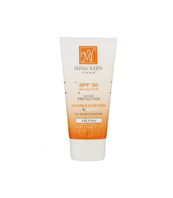 كرم ضدآفتاب SPF30 فاقد چربي بي رنگ 50ml -ماي