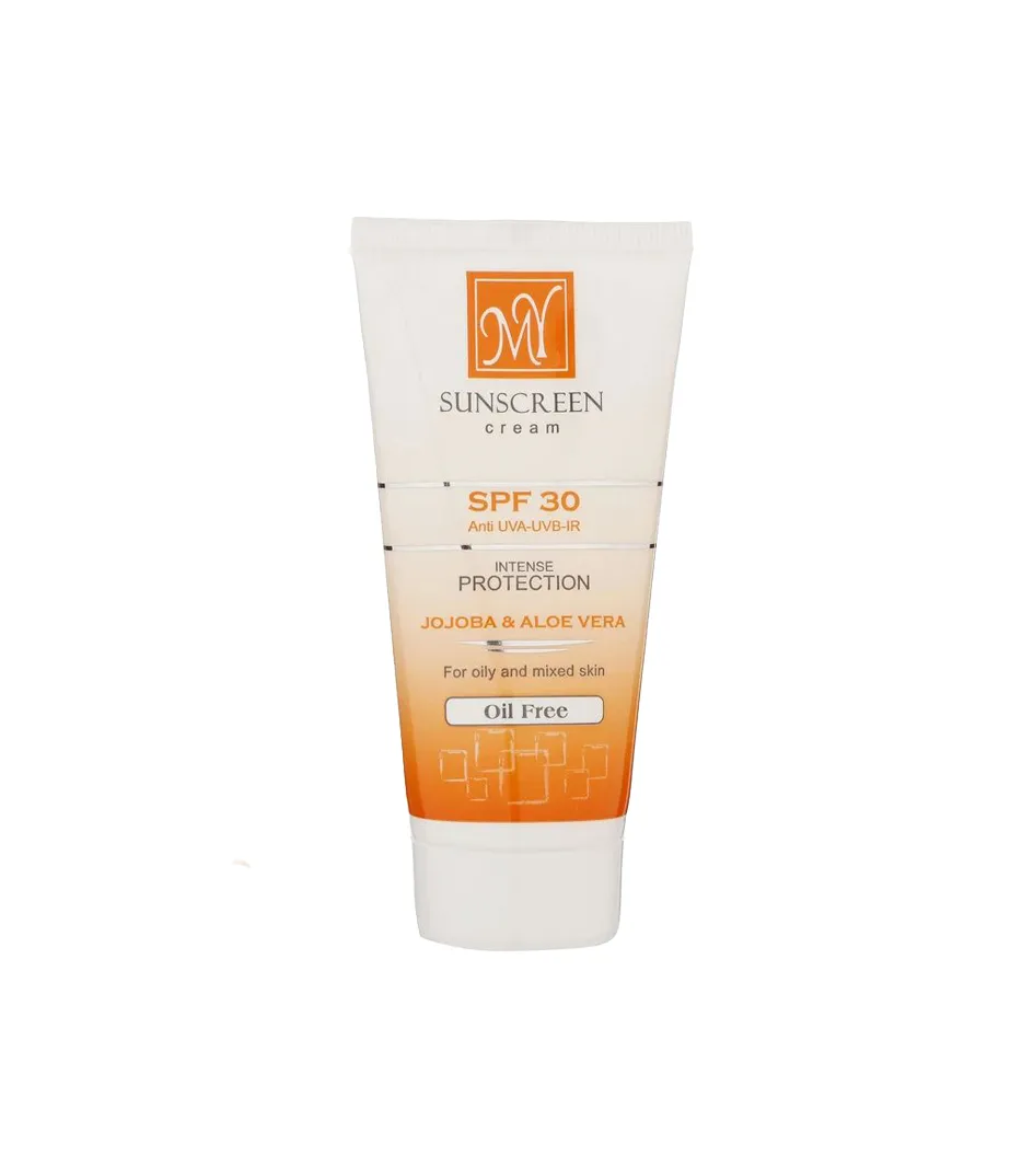 كرم ضدآفتاب SPF30 فاقد چربي بي رنگ 50ml -ماي