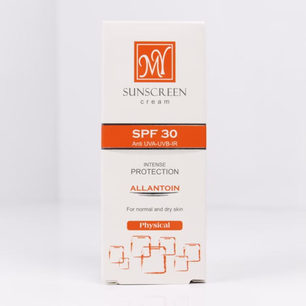 کرم ضد آفتاب فیزیکال SPF 30 مای ۵۰ میلی لیتر