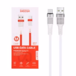 کابل تایپ سی فست شارژ 5 آمپر شوش +SH141C طول 1.1 متر - سفید