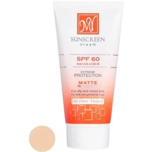 کرم محافظ آفتاب SPF60 بی رنگ 50ML - مای