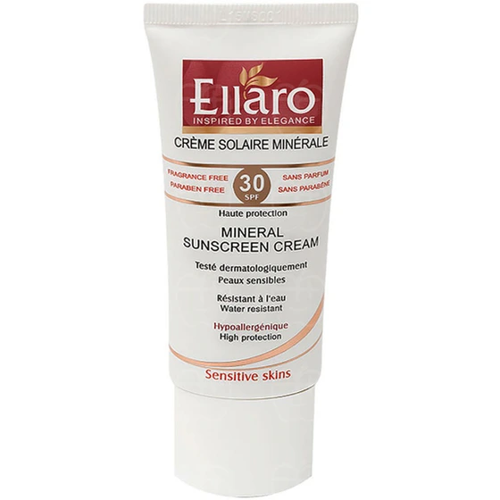 کرم ضد آفتاب SPF30 مینرال رنگی - الارو