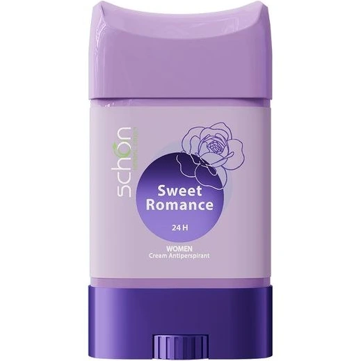 دئودورانت کرمی زنانه سوییت رومنس (بنفش) 75ML - شون