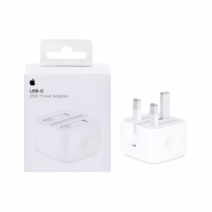 شارژر سه پین 20W اپل - سفید