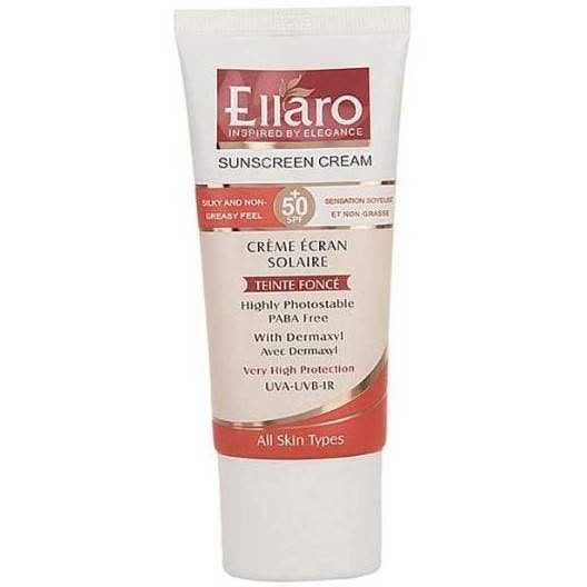 کرم ضد آفتاب +SPF50 انواع پوست بژ طبیعی- الارو