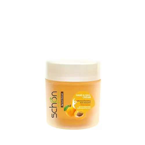 کرم دست و ناخن کاسه ای زردآلو 150ML - شون
