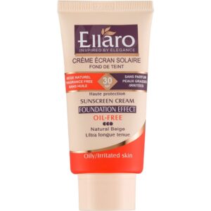 کرم ضد آفتاب SPF30 کرم پودری فاقد چربی - الارو