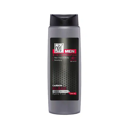 شامپو سر، صورت و بدن کربن کلین مخصوص آقایان 400ML - مای