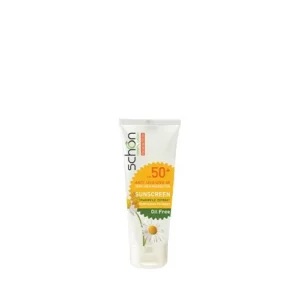 کرم محافظ آفتاب SPF50+ فاقد چربی بی رنگ 50ML - شون