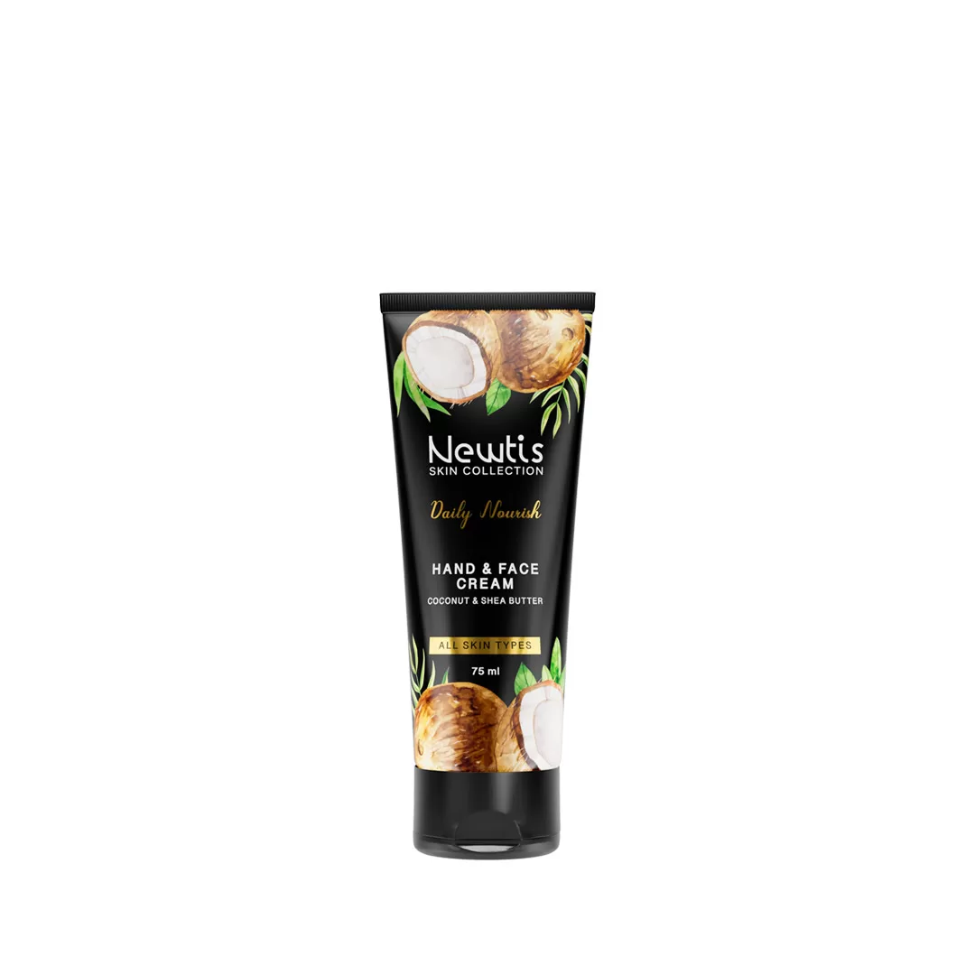 کرم مرطوب کننده تیوبی نارگیل و شی باتر 75ML - نیوتیس