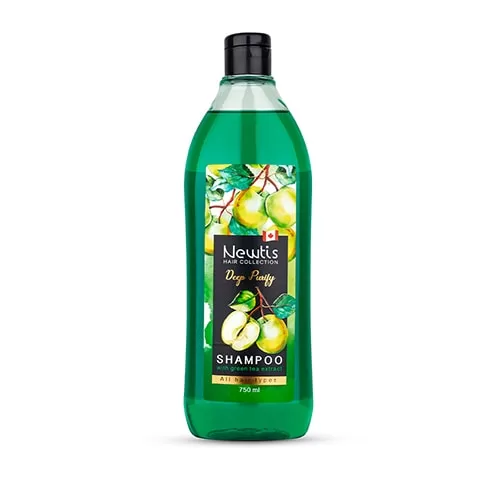 شامپو موی سر سبز رنگ دیپ پیوریفای 750ML - نیوتیس