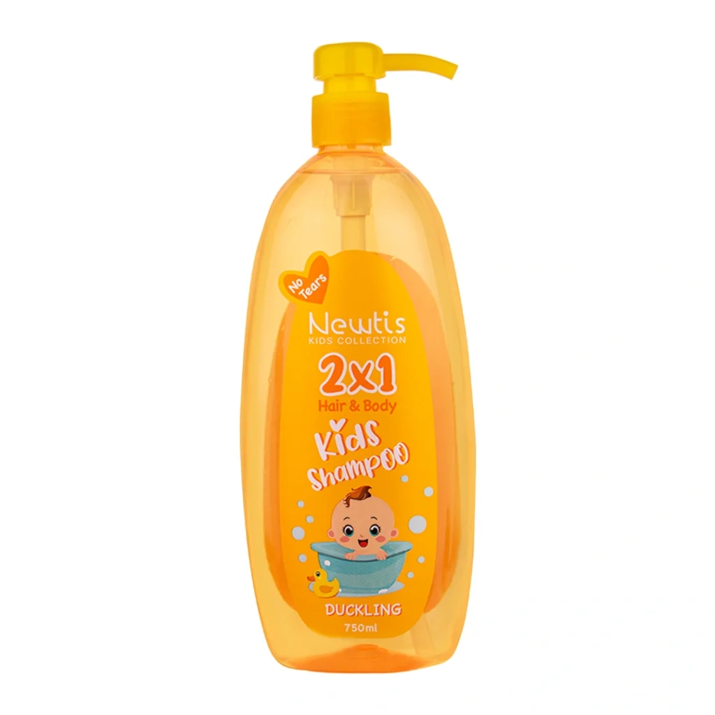شامپو سر و بدن کودک زرد 750ML - نیوتیس
