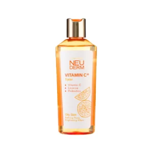 تونر پاک کننده پوست صورت حاوی ویتامین C مناسب پوست چرب 200ML - نئودرم