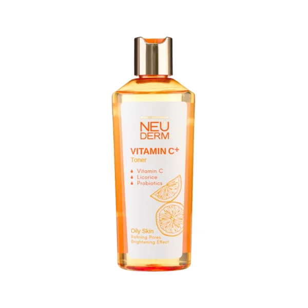 تونر پاک کننده پوست صورت حاوی ویتامین C مناسب پوست چرب 200ML - نئودرم