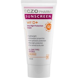 کرم ضدآفتاب SPF50 انواع پوست بی رنگ اگزو فارما 50ML - مای