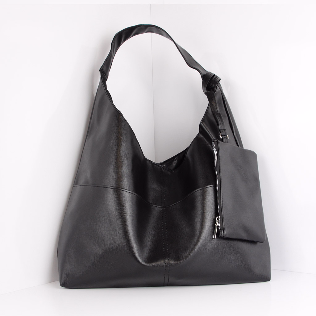 کیف دوشی کلاسیک دوجیب مشکی-الی