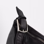 کیف دوشی کلاسیک سگک دار مشکی