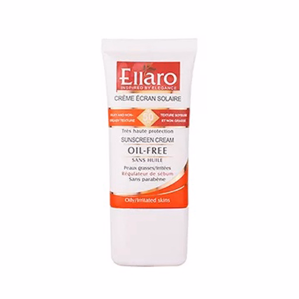 کرم ضد آفتاب فاقد چربی SPF 50 بی رنگ الارو