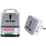 تبدیل برق ۳ به ۲ تایمردار SH90 سفید – شوش
