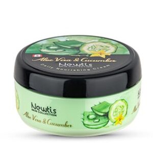 کرم مرطوب کننده کاسه ای آلوئه ورا و خیار 200ML – نیوتیس