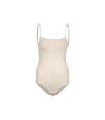بادی زنانه پپا مدل Backless Bodysuit رنگ کرم