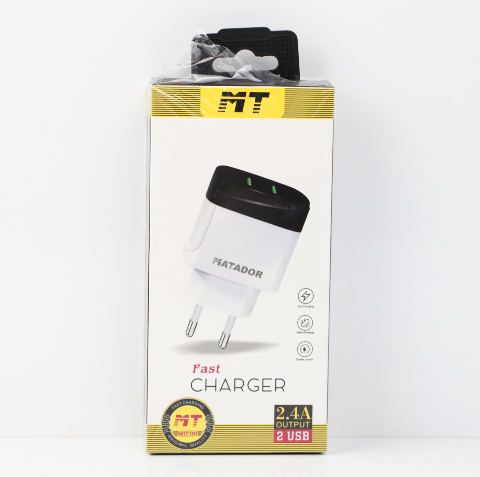 شارژر دیواری ۲.4A، 2USB – ماتادور