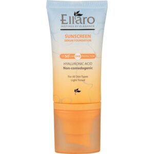 سرم ضد آفتاب کرم پودری SPF50 رنگی روشن 40ML - الارو