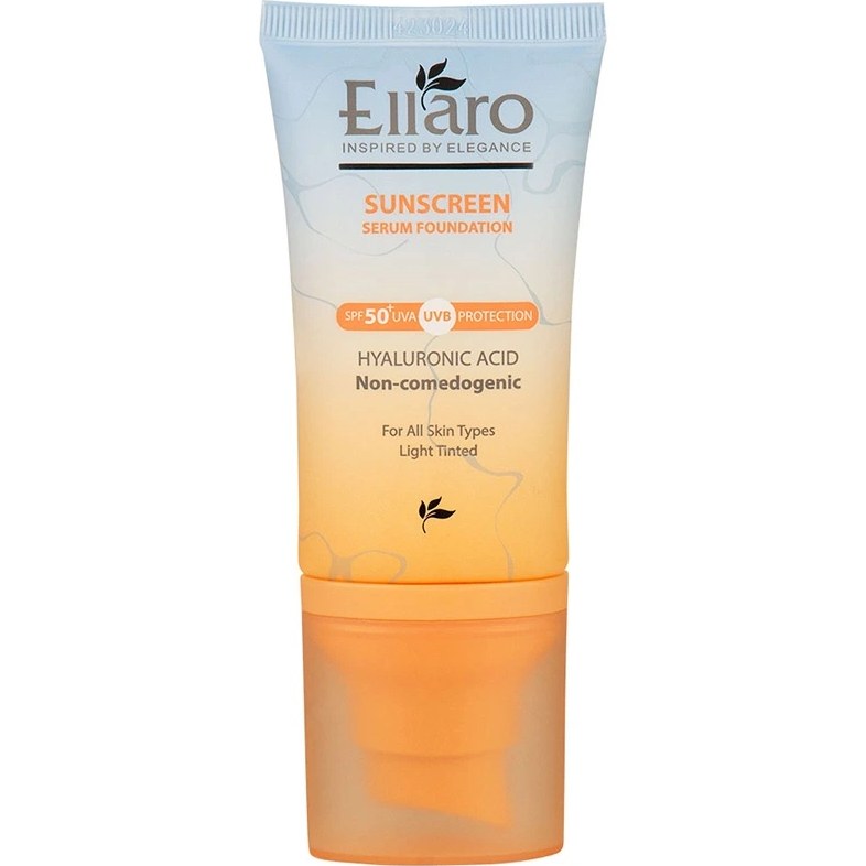 سرم ضد آفتاب کرم پودری SPF50 رنگی روشن 40ML - الارو