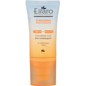 سرم ضد آفتاب کرم پودری SPF50 رنگی طبیعی 40ML - الارو