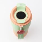 تراول ماگ پاستلی دماسنج دار انبه ای 500ML