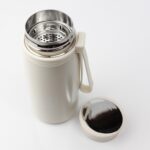 تراول ماگ بند سیلیکونی شیری INJOY 300ML
