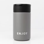 تراول ماگ دسته دار طوسی INJOY 300ML