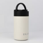 تراول ماگ دسته دار شیری INJOY 300ML