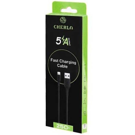 کابل تبدیل USB به TYPEC چرلو مدلCHTCSM10 به طول 25 سانتی متر